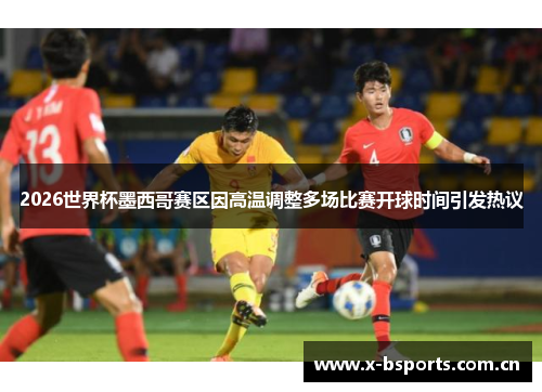 2026世界杯墨西哥赛区因高温调整多场比赛开球时间引发热议